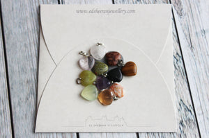 Gemstone Heart Charm Necklace - Created by Imogen Sheeran