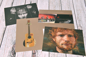 Ed Sheeran Portrait Postcard