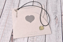 Load image into Gallery viewer, Gemstone Heart Charm Necklace - Created by Imogen Sheeran