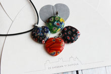 Load image into Gallery viewer, Glass Heart Charm Necklace - Created by Imogen Sheeran